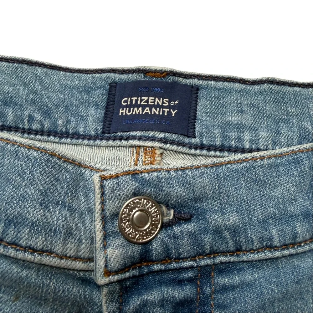 CITIZENS OF HUMANITY Sid Jeans Light Wash Straight Leg Men's Size 35
